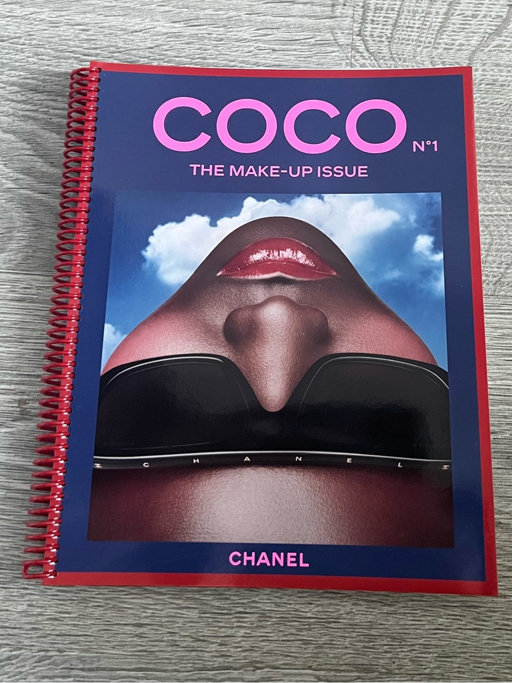 CHANEL COCO The Make-Up Issue Spiral coffee table book - brand new